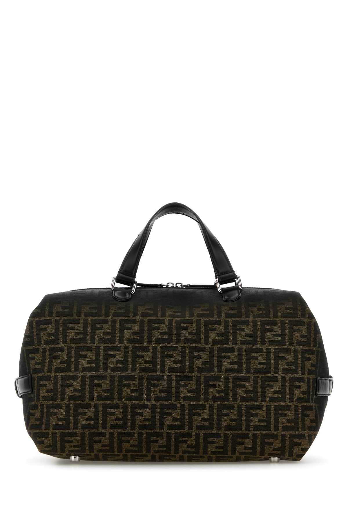Fendi Men Embroidered Fabric Medium Fendi Siesta Ff Eclissi Travel Bag by Luosophy