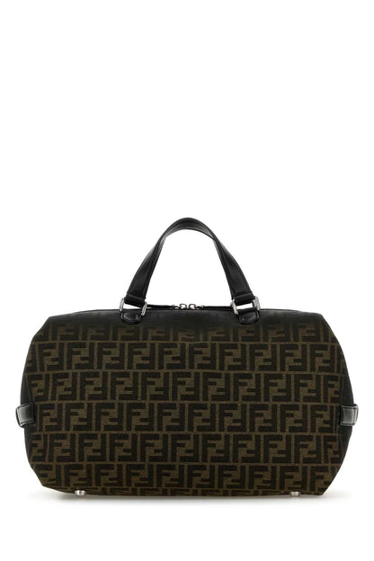 Fendi Men Borsa A Mano Ff Logo