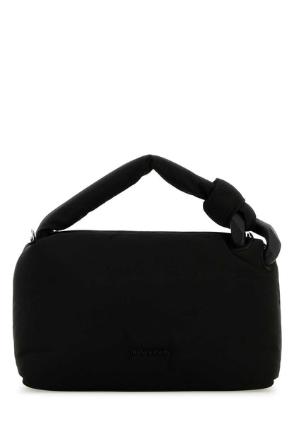 Jw Anderson Women Black Fabric Jwa Puffy Handbag by Luosophy