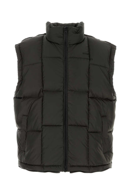 Vetements Men Dark Brown Polyester Down Jacket