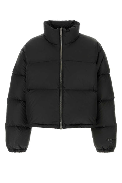 Vtmnts Men Black Polyester Down Jacket  DestGlow