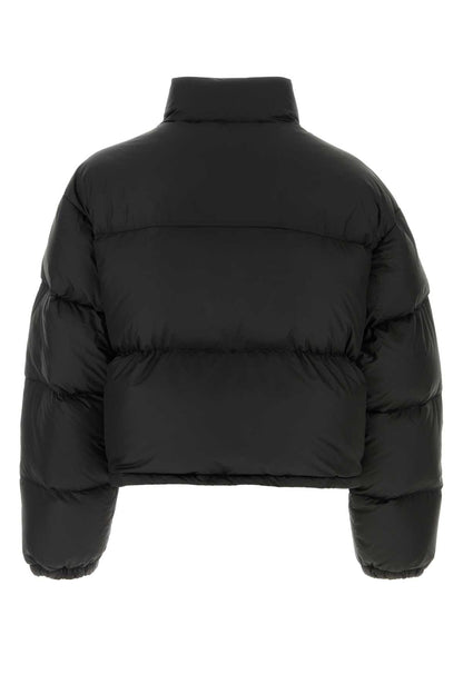 Vtmnts Men Black Polyester Down Jacket  DestGlow