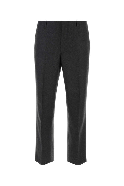 Prada Men Grey Wool Pant by Luosophy