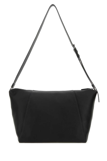 Prada Men Black Leather Crossbody Bag by Luosophy