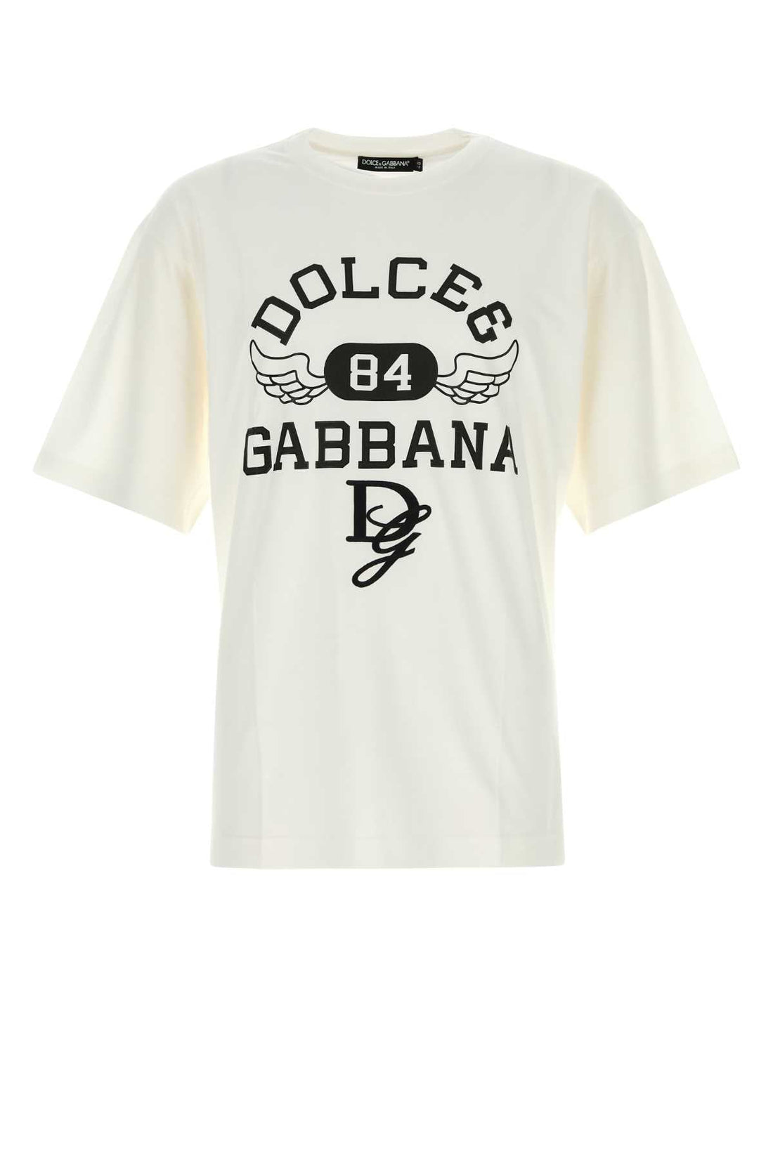 Dolce &amp; Gabbana Men White Cotton T-Shirt