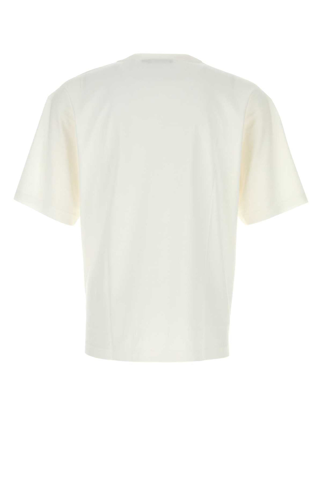 Dolce &amp; Gabbana Men White Cotton T-Shirt