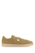 Prada Men Beige Suede Sneakers by Luosophy