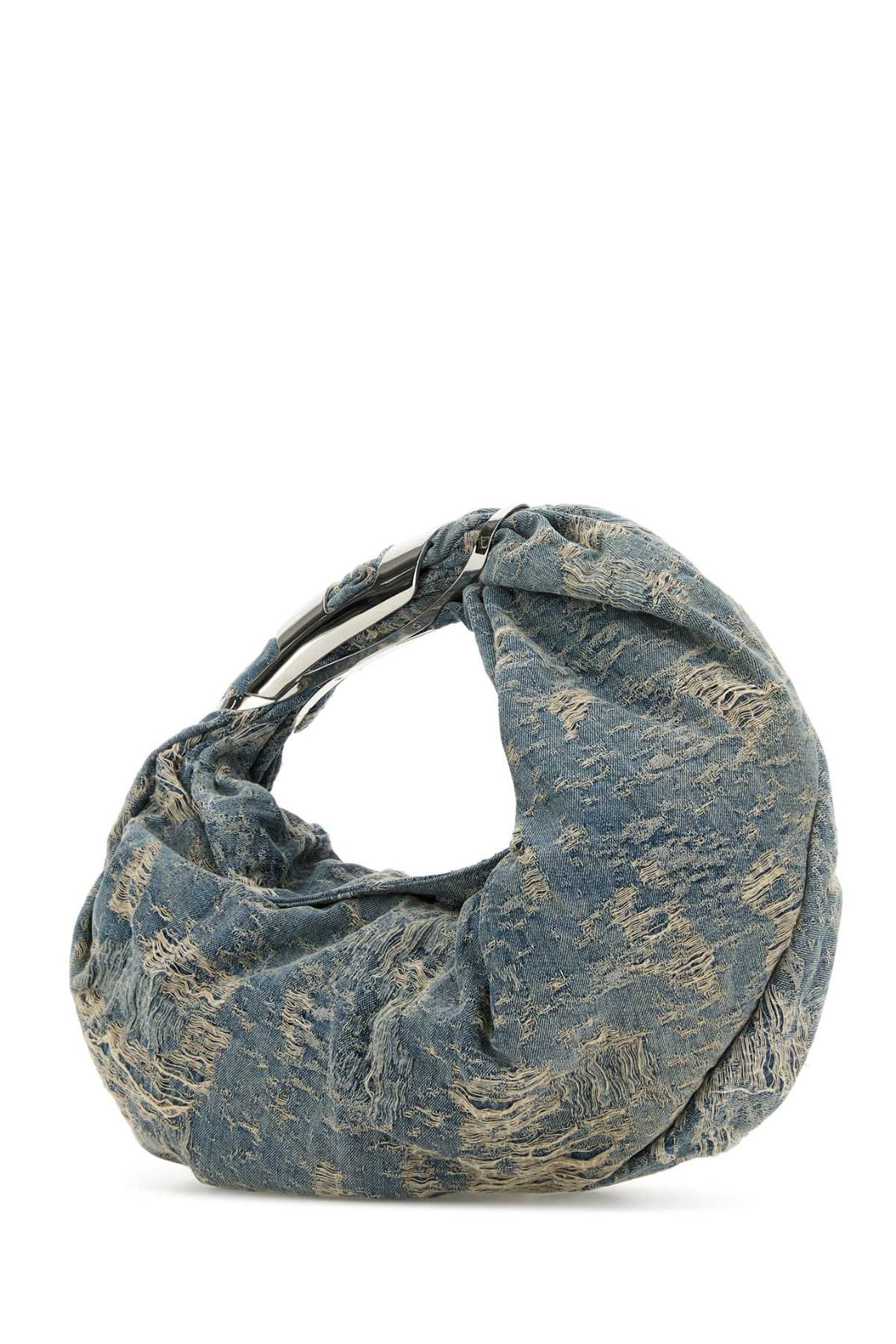 Diesel Women Denim Grab-D Hobo Shopping Bag by Luosophy