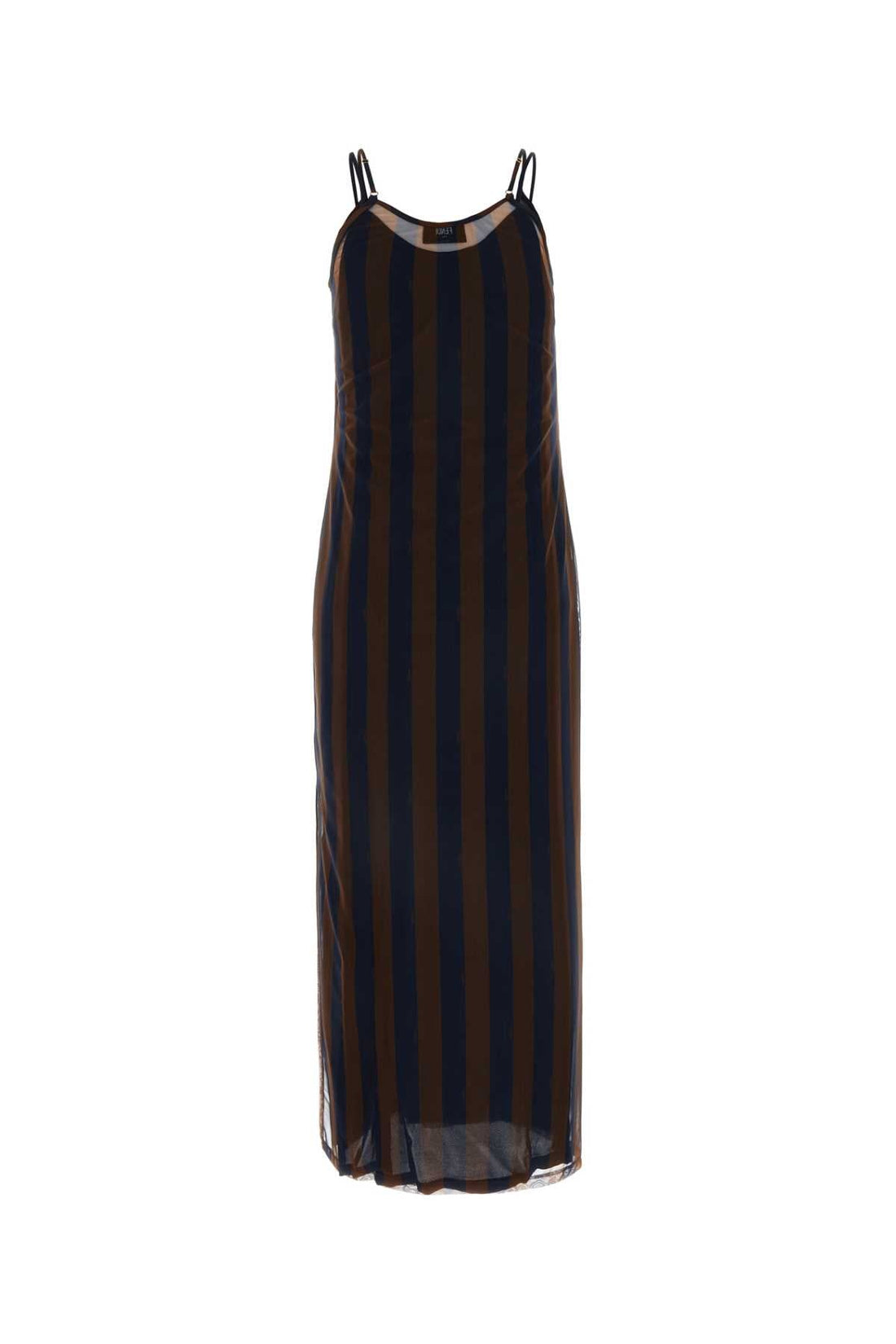 Fendi Women Printed Stretch Tulle Dress by Luosophy