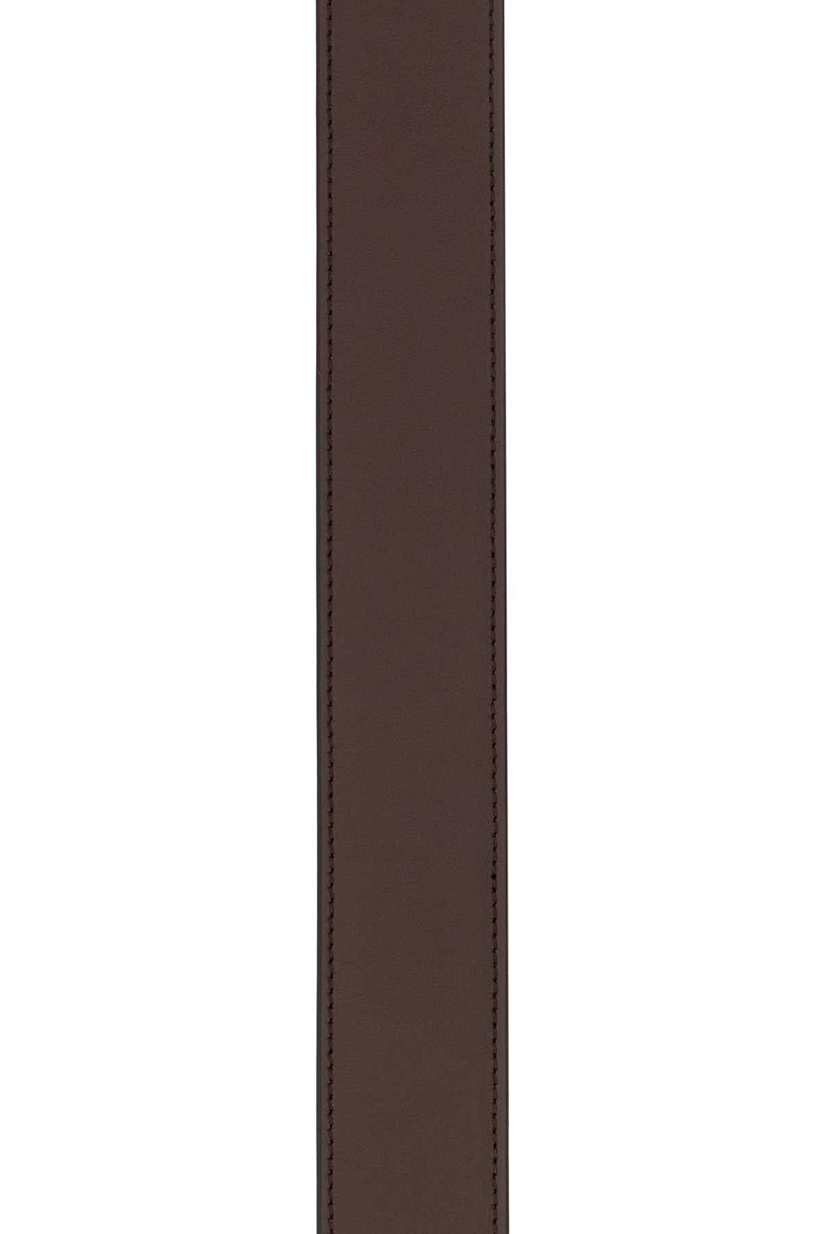 Miu Miu Women Chocolate Leather Belt by Luosophy