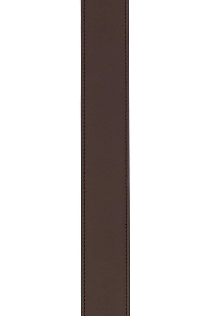 Miu Miu Women Chocolate Leather Belt by Luosophy
