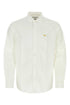 Junya Watanabe Men White Poplin Junya Watanabe X Maison Kitsune Shirt by Luosophy