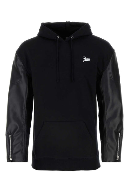 Junya Watanabe Men Black Cotton Junya Watanabe X Patta Sweatshirt by Luosophy