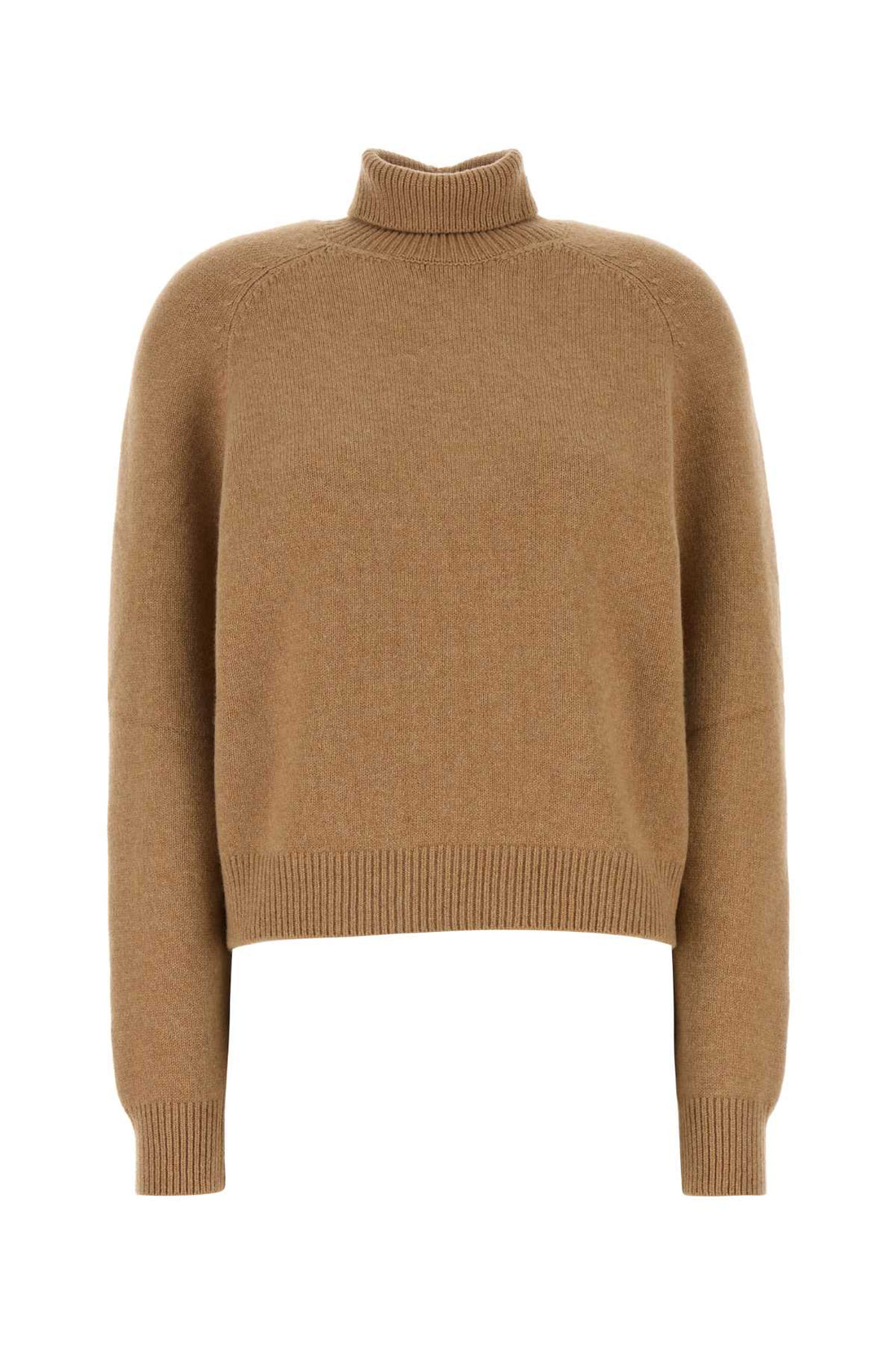 Fendi Women Camel Cashmere Blend Sweater by Luosophy