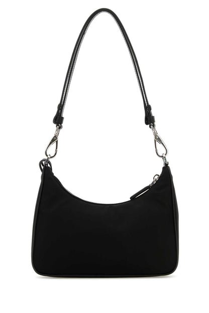 Prada Women Black Re-Nylon Re-Edition Shoulder Bag by Luosophy