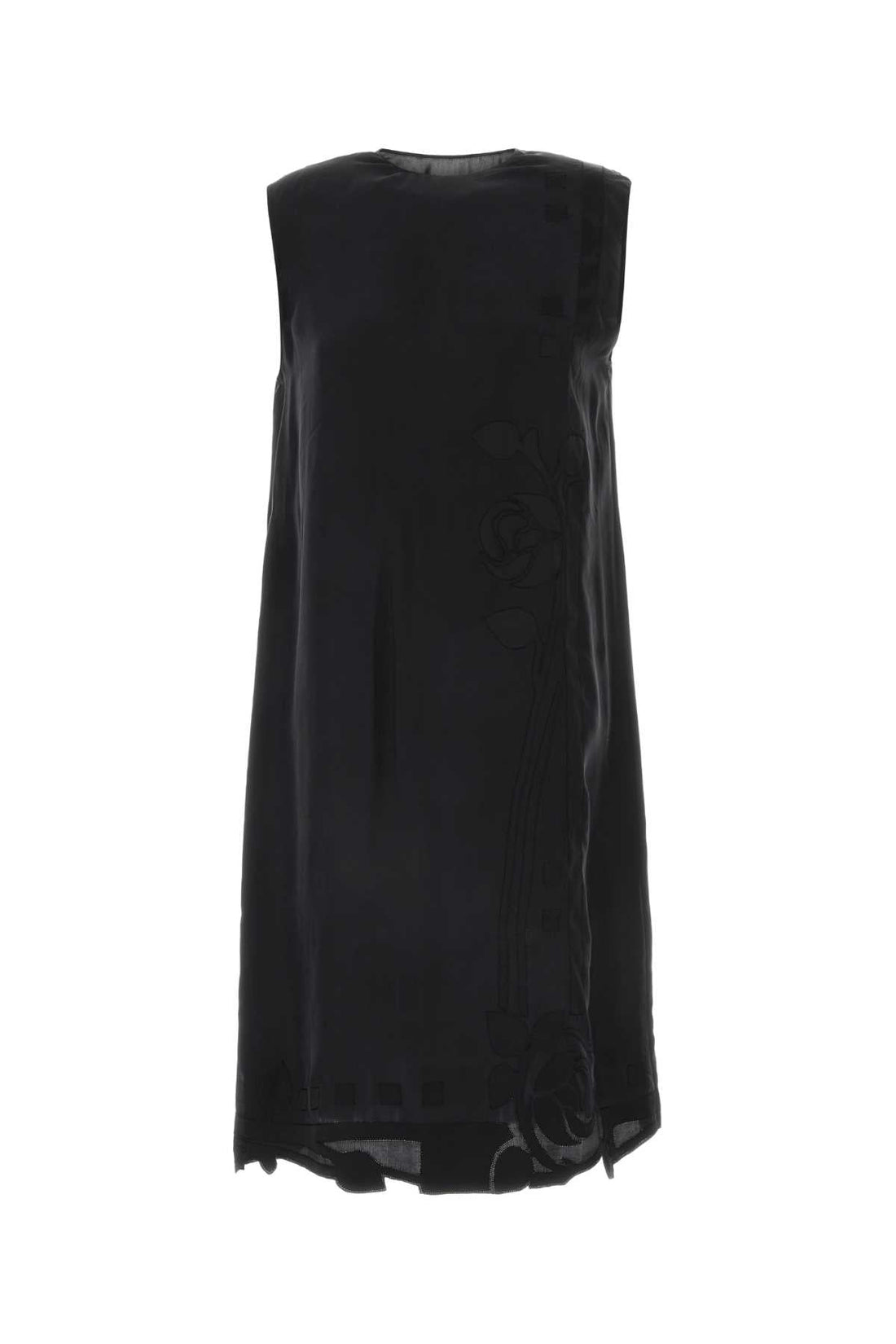 Prada Women Black Silk Dress by Luosophy