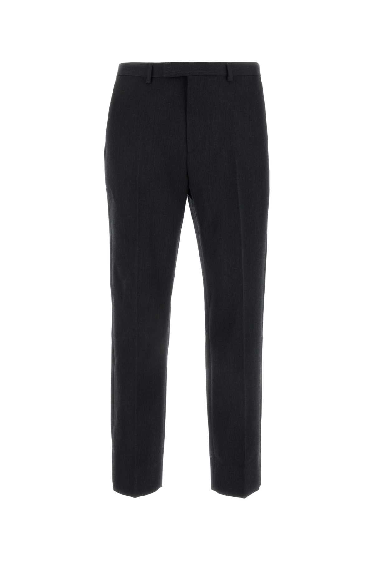 Gucci Men Charcoal Wool Pant by Luosophy