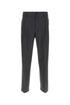 Dolce & Gabbana Men Dark Grey Wool Blend Pant by Luosophy