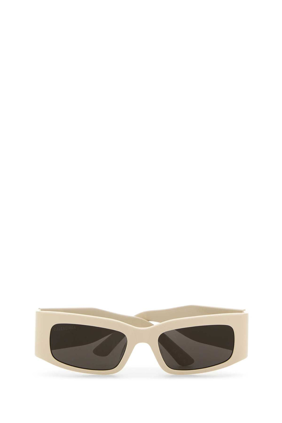 Balenciaga Women Ivory Acetate Sunglasses by Luosophy