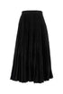 Balenciaga Women Black Wool Skirt by Luosophy