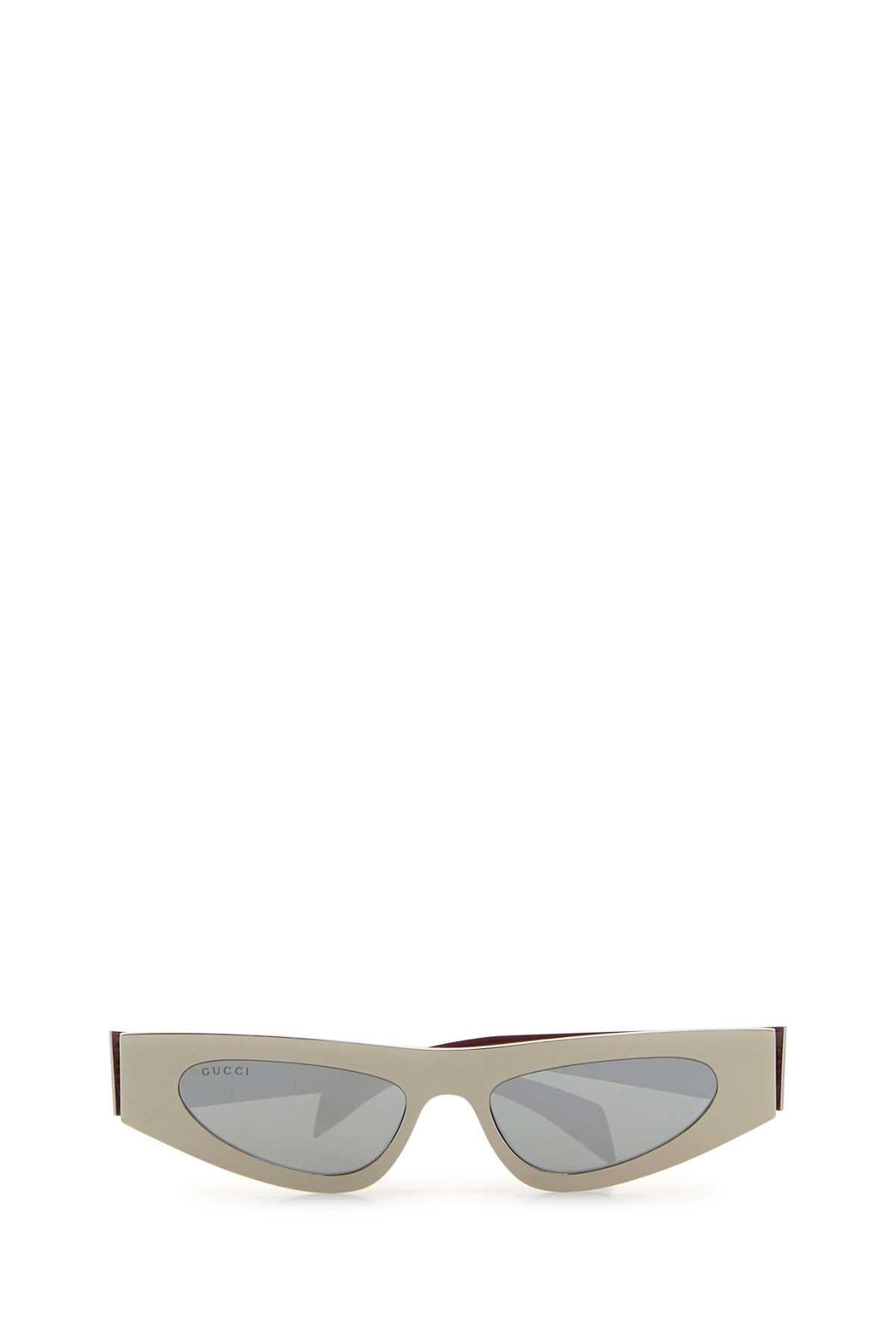 Gucci Women Silver Metal Sunglasses by Luosophy