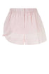Prada Women Pastel Pink Cotton Shorts by Luosophy
