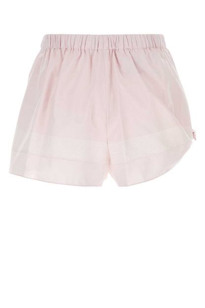 Prada Women Pastel Pink Cotton Shorts  DestGlow