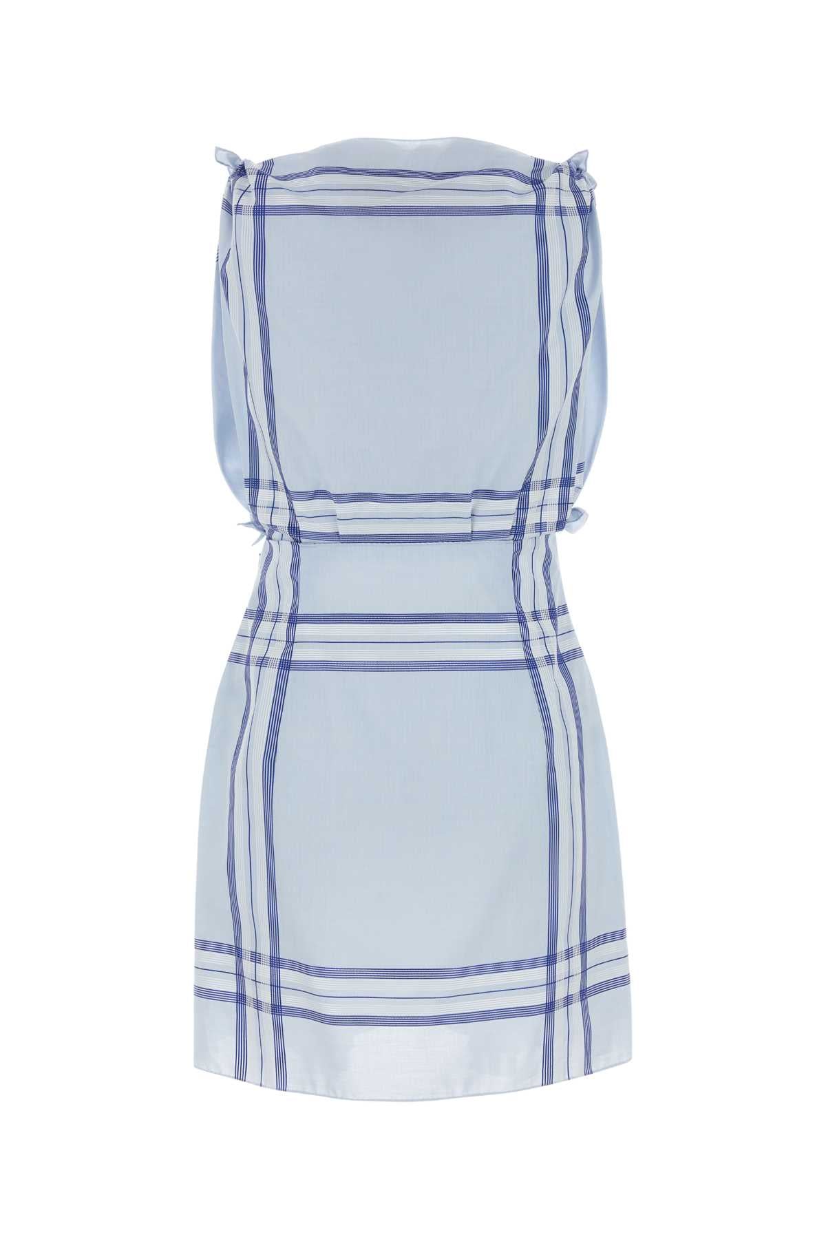 Prada Women Embroidered Cotton Mini Dres by Luosophy