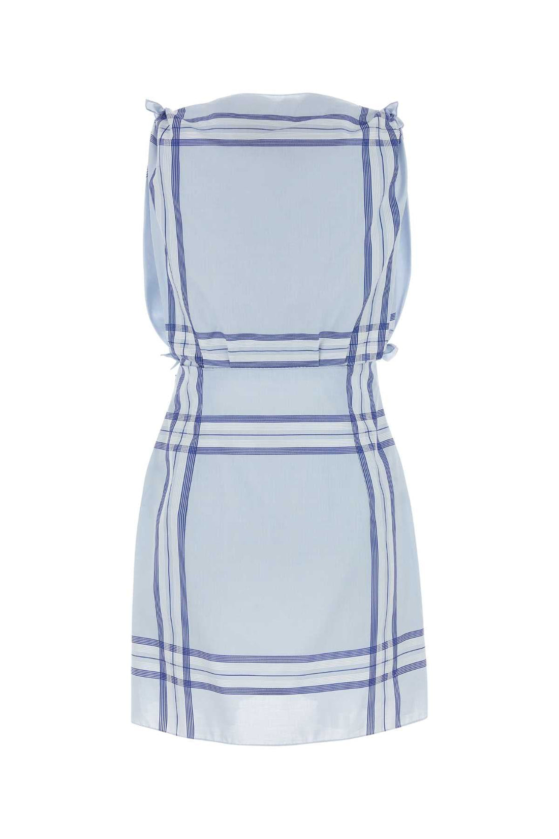 Prada Women Embroidered Cotton Mini Dres