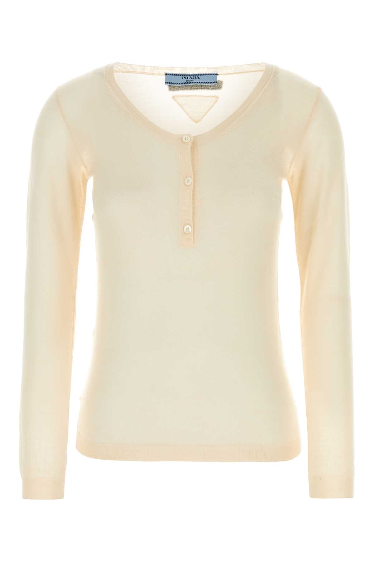 Prada Women Skin Pink Cashmere Blend Sweater  DestGlow