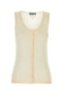 Prada Women Skin Pink Cashmere Blend Vest by Luosophy