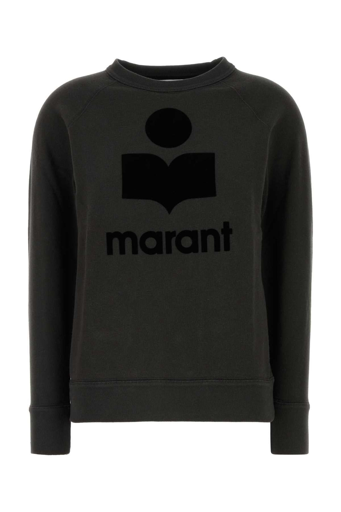 Isabel Marant Etoile Women Slate Cotton Blend Millyny Sweatshirt by Luosophy
