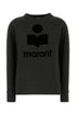 Isabel Marant Etoile Women Slate Cotton Blend Millyny Sweatshirt by Luosophy
