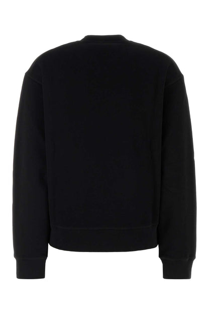 Dsquared Women Black Cotton Sweatshirt by Luosophy