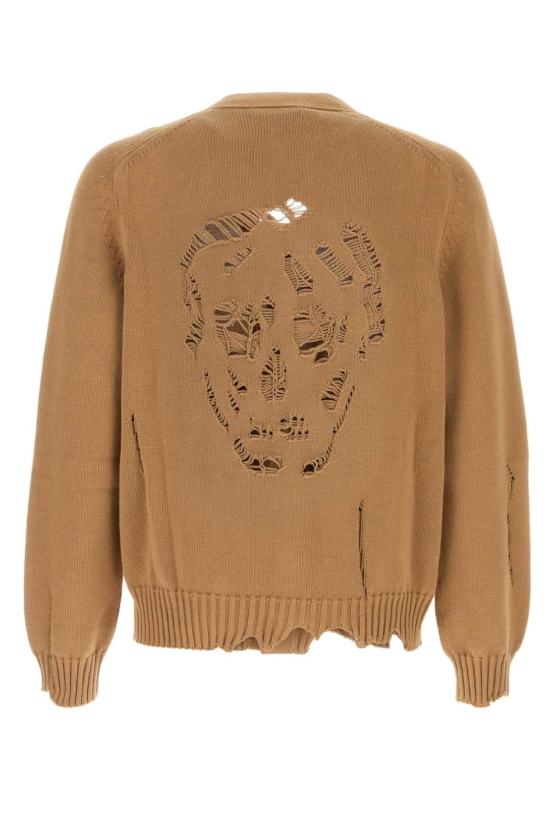 Alexander Mcqueen Men Biscuit Cotton Cardigan by Luosophy