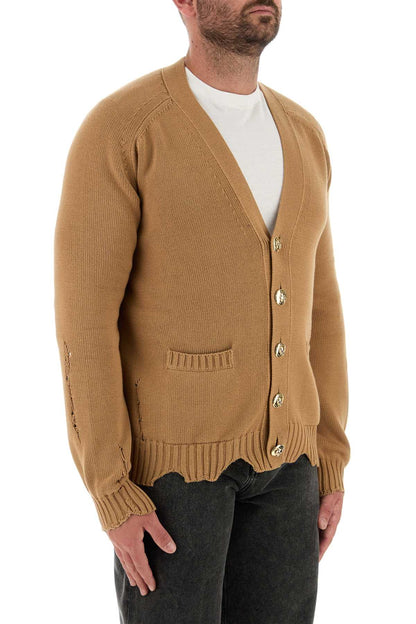Alexander Mcqueen Men Biscuit Cotton Cardigan by Luosophy