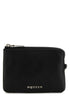 Alexander Mcqueen Women Black Leather Sling Card Holder by Luosophy