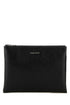 Alexander Mcqueen Women Black Leather Pouch by Luosophy