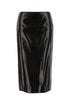 Alexander Mcqueen Women Black Canvas Skirt by Luosophy