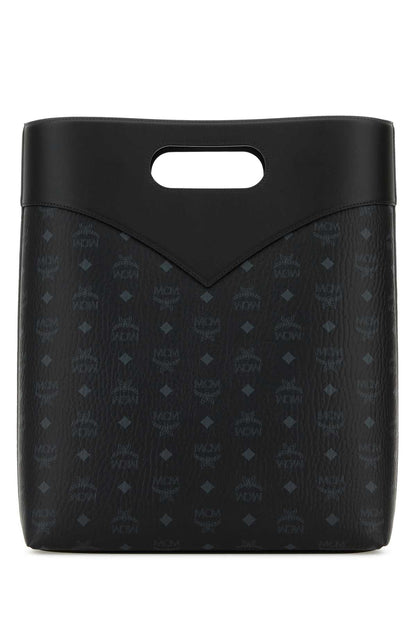 Mcm Women Printed Canvas Shopping Bag by Luosophy