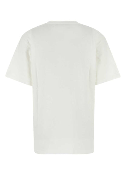 Valentino Garavani Women White Cotton T-Shirt