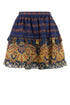 Valentino Garavani Women Printed Linen Skirt by Luosophy