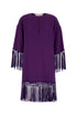 Valentino Garavani Women Purple Cady Dress by Luosophy