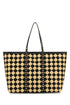 Valentino Garavani Women Embroidered Raffia Rockstud Shopping Bag by Luosophy