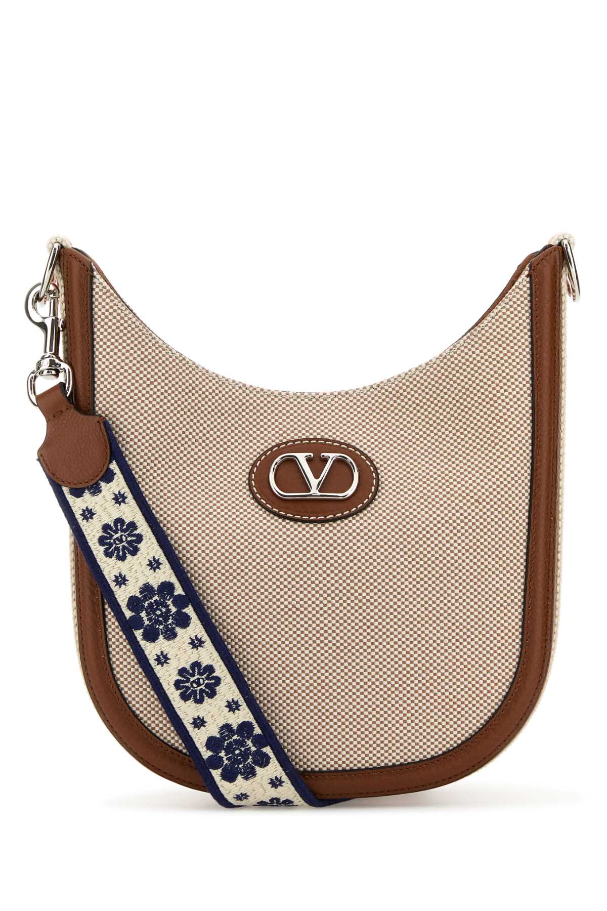 Valentino Garavani Women Top-Tone Canvas Vlogo Signature Shoulder Bag by Luosophy
