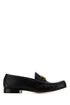 Valentino Garavani Women Black Leather Vlogo Loafers by Luosophy