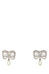Alessandra Rich Women Embellished Metal Earrings by Luosophy