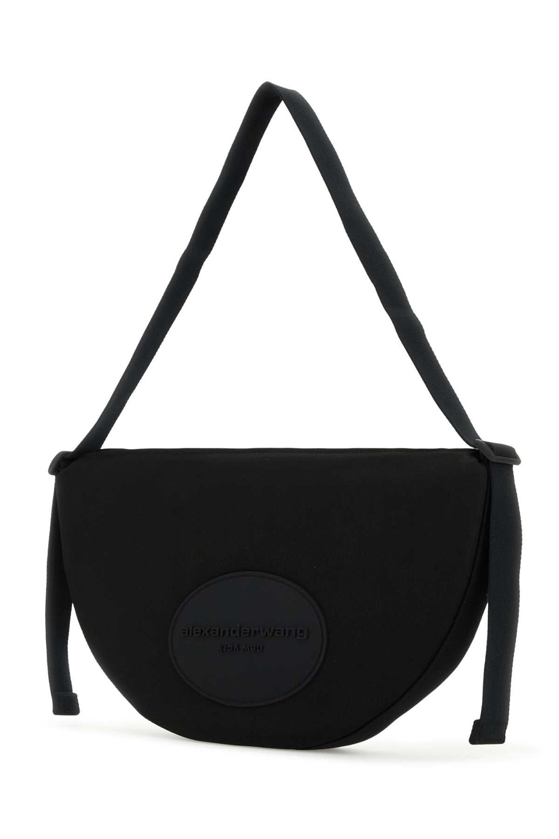 Alexander Wang Women Black Canvas Large Bo Shoulder Bag by Luosophy