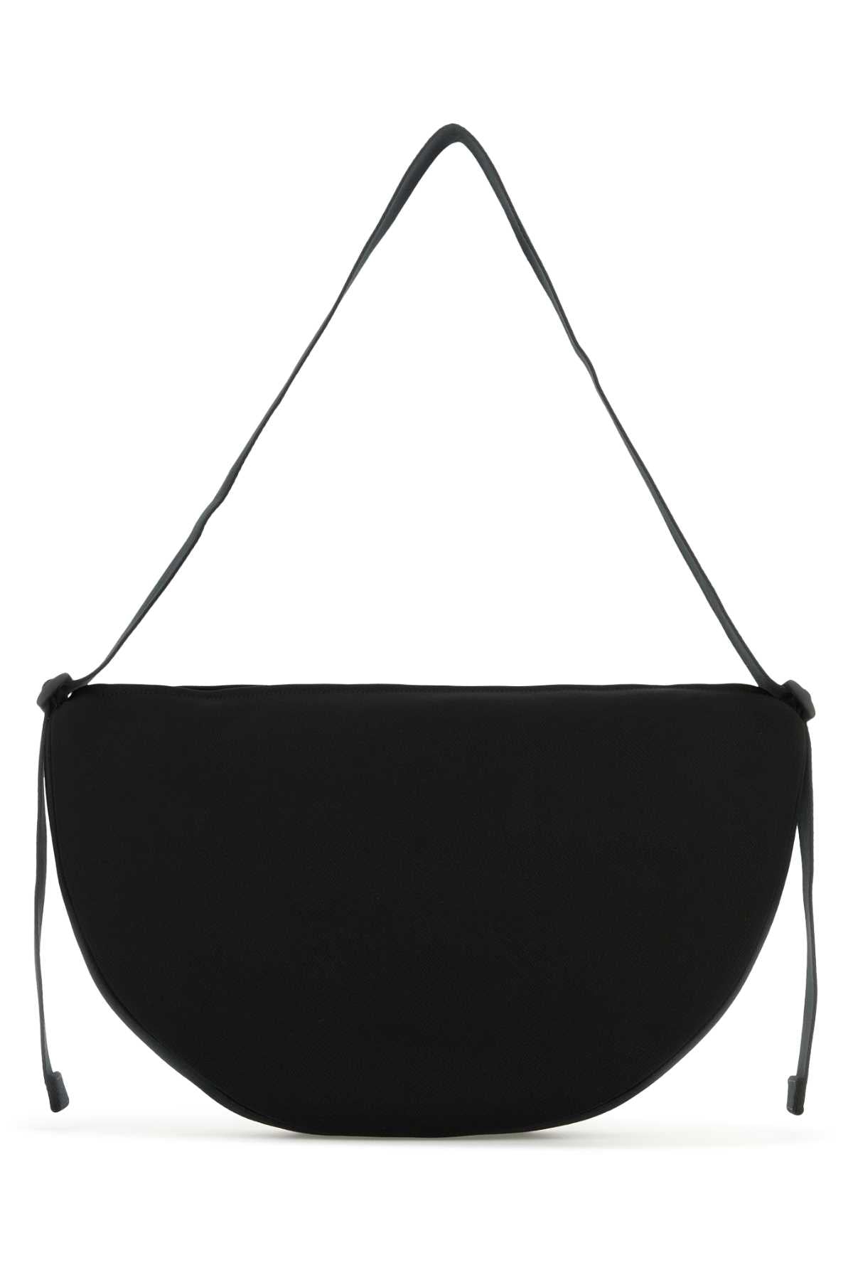 Alexander Wang Women Black Canvas Large Bo Shoulder Bag by Luosophy