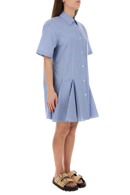 Marni Women Embroidered Poplin Shirt Dress by Luosophy